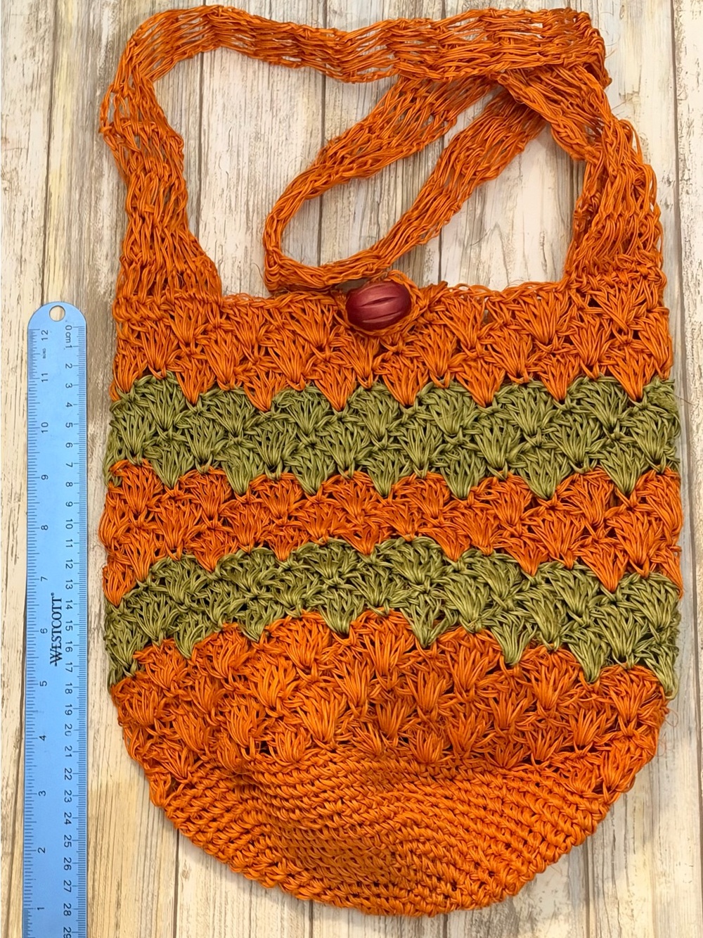 Handmade Colombian Fique Crossbody Bag – Natural Fiber NWT